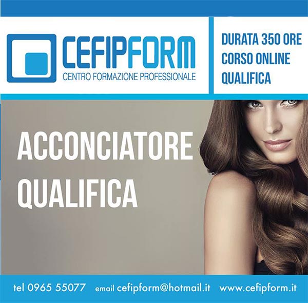 Corso Qualifica Parrucchiere Specializzazione Acconciatore Online