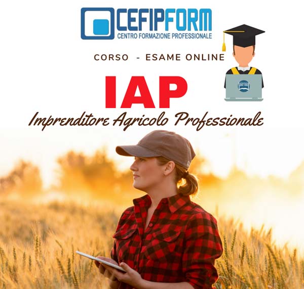corso iap online imprenditore agricolo professionale